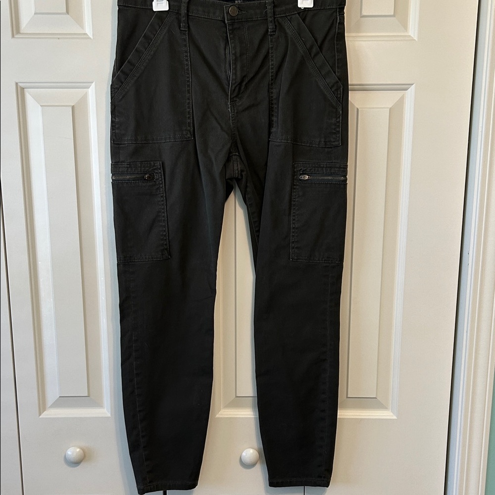 Banana Republic Olive Slim Cargo Ankle Pants